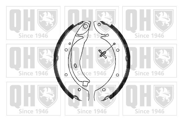 QUINTON HAZELL Piduriklotside komplekt BS1075